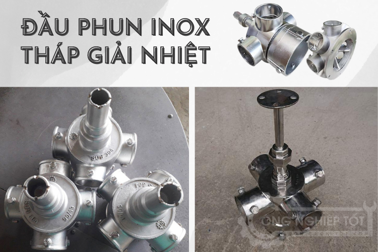 Đầu phun inox tháp giải nhiệt là linh kiện quan trọng của tháp làm mát